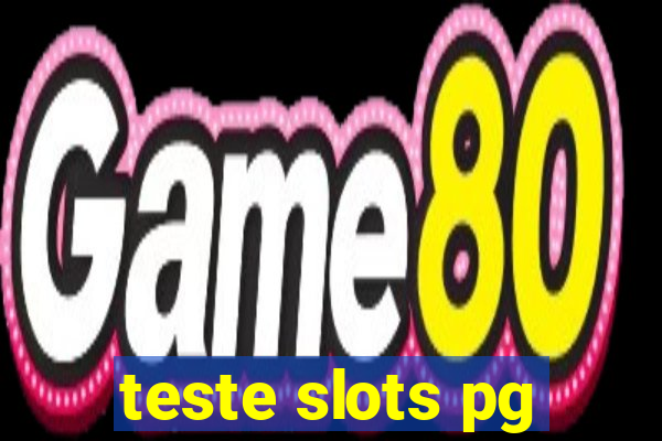 teste slots pg